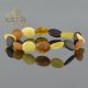 Wholesale amber bracelet raw olive